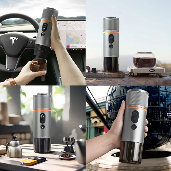 Macchina da Caffè Portatile Gevvnss 3 in 1 - 60 ml