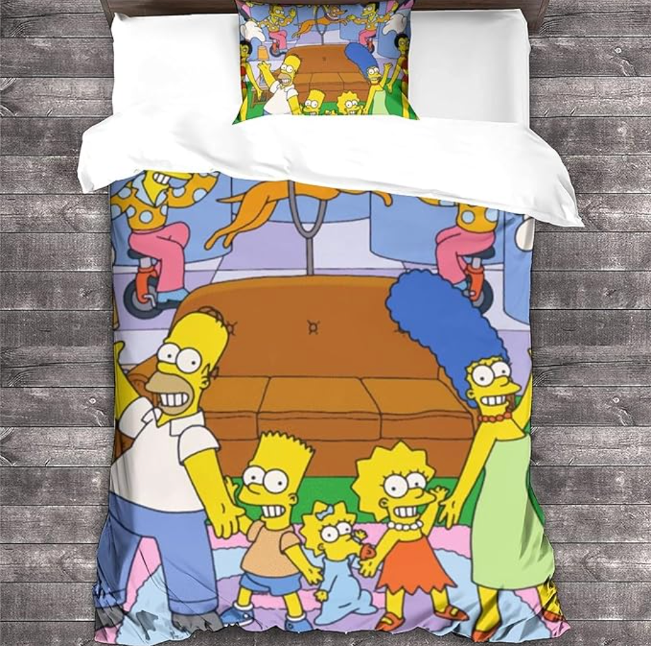 Set di Biancheria da Letto I Simpson - LENTLY