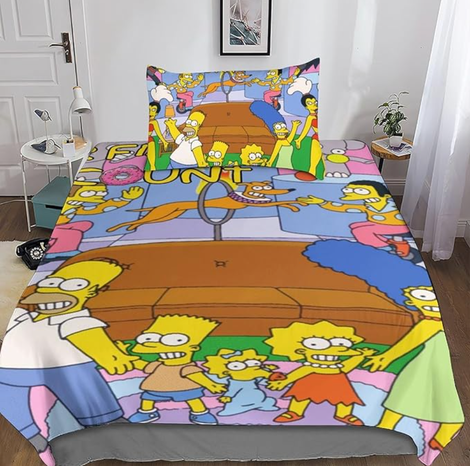 Set di Biancheria da Letto I Simpson - LENTLY