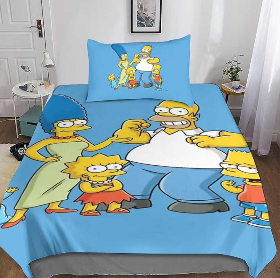 Set di Biancheria da Letto I Simpson - LENTLY