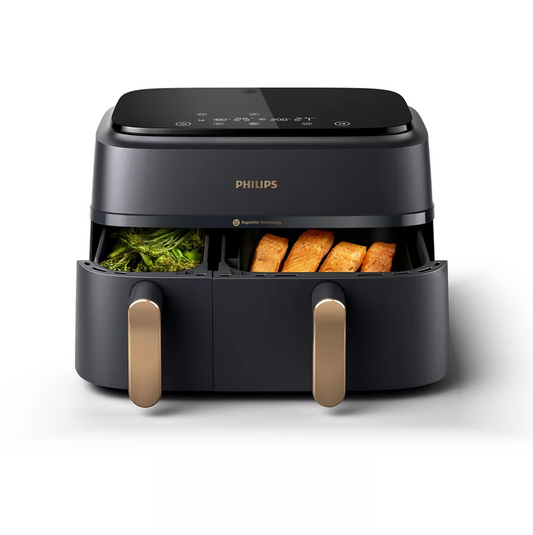 PHILIPS Airfryer Serie 3000 Con Doppio Cestello da 9 L