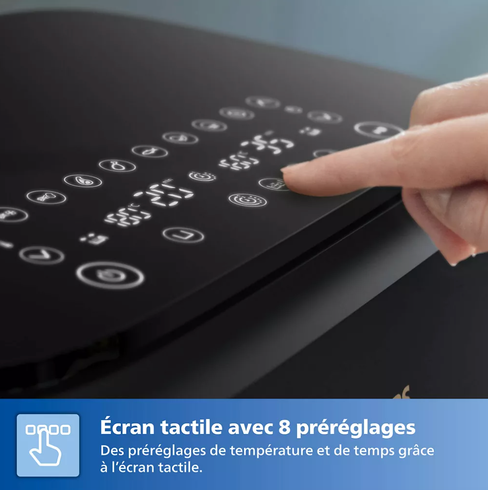 PHILIPS Airfryer Serie 3000 Con Doppio Cestello da 9 L