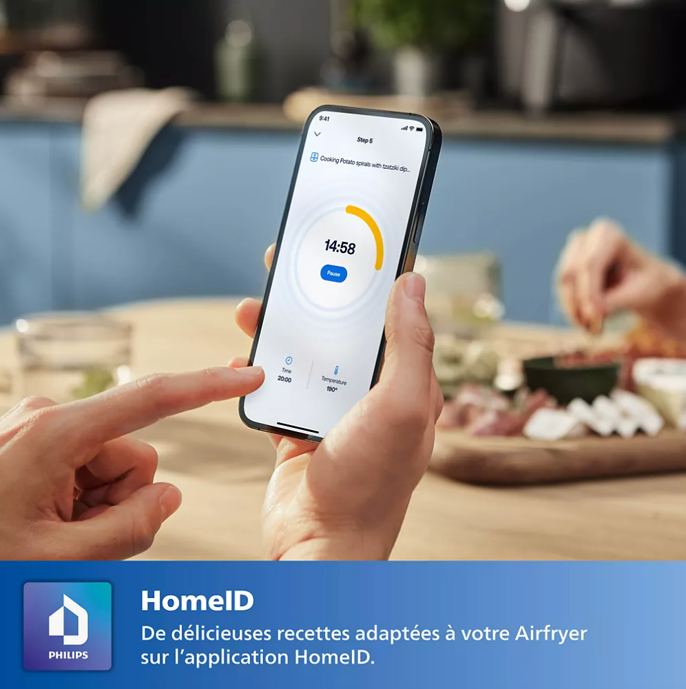 PHILIPS Airfryer Serie 3000 Con Doppio Cestello da 9 L