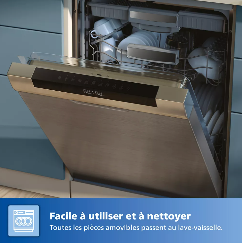 PHILIPS Airfryer Serie 3000 Con Doppio Cestello da 9 L