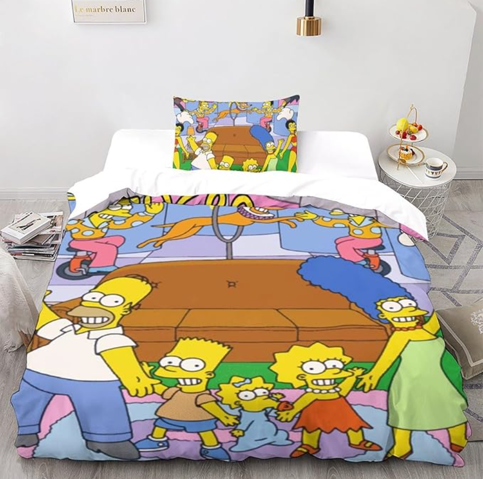 Set di Biancheria da Letto I Simpson - LENTLY