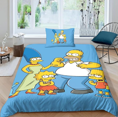 Set di Biancheria da Letto I Simpson - LENTLY