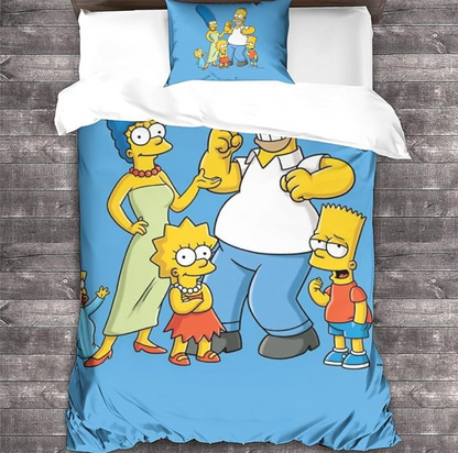 Set di Biancheria da Letto I Simpson - LENTLY